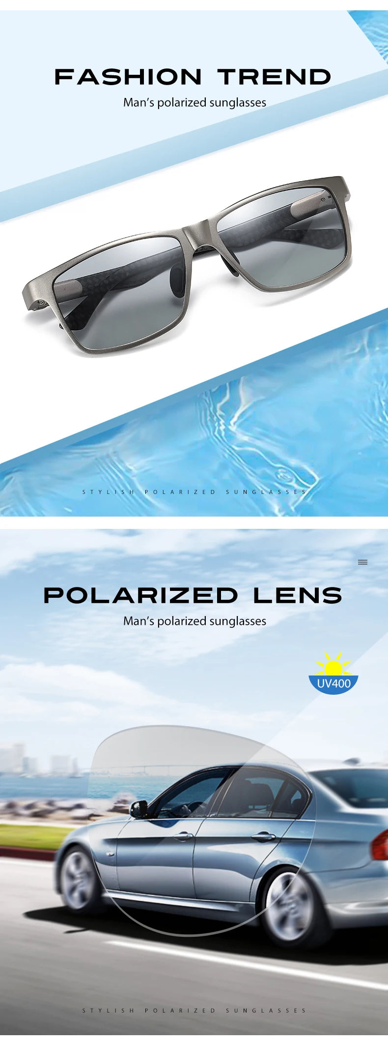 LIOUMO Top Quality Photochromic Polarized Sunglasses For Men Women Carbon Fiber Frame Square Glasses UV400 lentes de sol hombre
