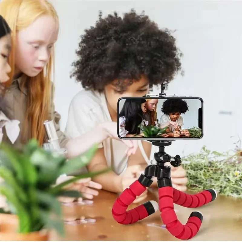 Tripods For Phone Mobile Camera Holder Clip Smartphone Monopod Tripe Stand Octopus Mini Tripod Stative For Phone