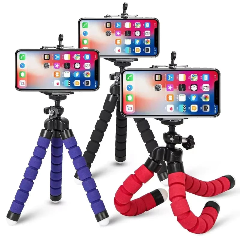 Tripods For Phone Mobile Camera Holder Clip Smartphone Monopod Tripe Stand Octopus Mini Tripod Stative For Phone